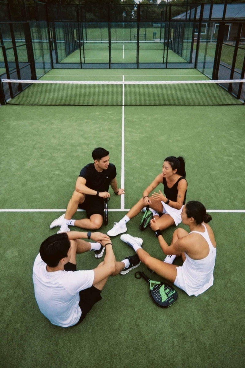 Never Strangers on the court